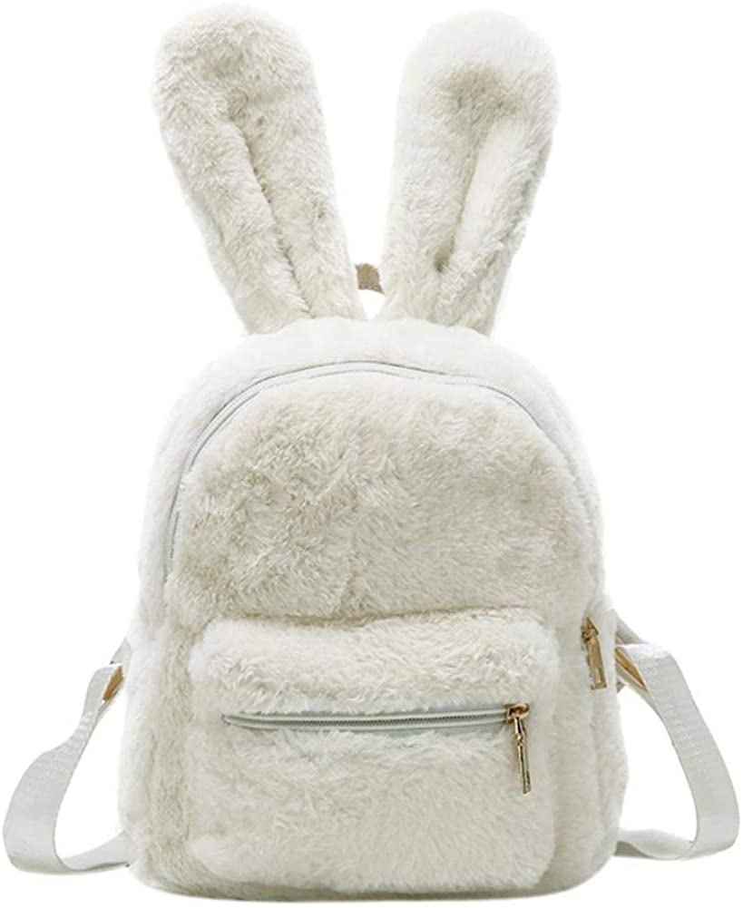 Cute Girls Rabbit Ear Backpacks Women Bag Parent-child Knapsack Rucksack Handbag 