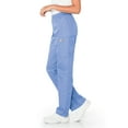 thumbnail image 4 of ScrubZone by Landau Women's Elastic Waist Cargo Scrub Pants, Style 83221, 4 of 9