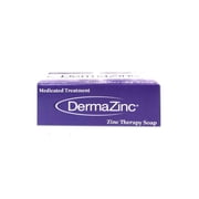 DermaZinc Zinc Therapy Medicated Treatment Soap Bar, 4.25 oz (Pack of 5)