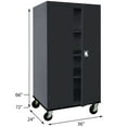 thumbnail image 3 of Sandusky Hotwells 20 Gauge Steel Single Storage Cabinet ( 72'' H x 36'' W x 24'' D), 3 of 4