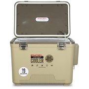 ENGEL 19 Qt Live Bait Pro Cooler with Rechargeable Aerator - Silver 19 Qt