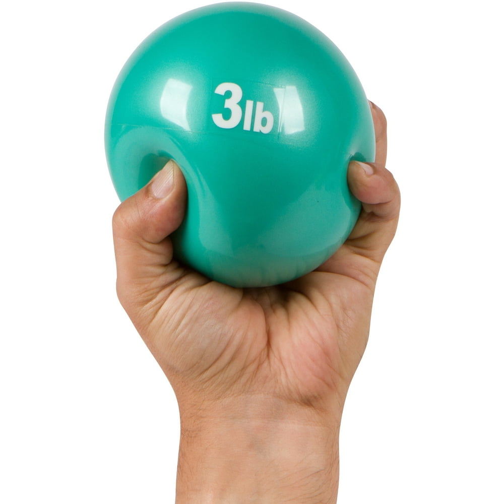 Weighted Exercise Toning Ball Set of 2 By Trademark Innovations