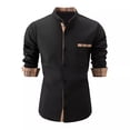 thumbnail image 2 of WREESH Men's Stretch Dress Shirt - Button Down with No-Iron Technology, Elbow-Length Sleeve Business Attire, 2 of 5