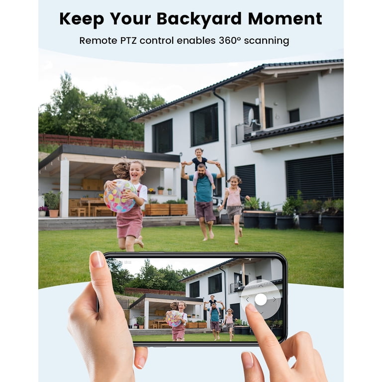 ieGeek Solar Wireless Security Camera 2K (2-Pack) photo 4