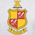 thumbnail image 3 of CafePress - Delta Chi Coat Of Arms T Shirt - Men's Classic Graphic T-Shirt, 3 of 4