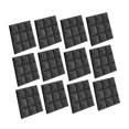 thumbnail image 5 of colcolo 12 Pieces Acoustic Panels Accessories Sound Absorbing Foam Soundproof Boards Black, 5 of 8