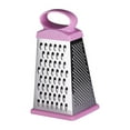 thumbnail image 2 of CHOK Non-Slip Base Vegetable Grater - Ergonomic Handle with Non-Slip Rubber Ring  Four-Side Potato Cheese Grater  Vegetable Cutter for Restaurants, 2 of 8