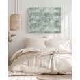 thumbnail image 3 of Vintage Green Wall Art for Living Room,Canvas Picture Wall Decor for Bathroom Bedroom,Modern Abstract Art Oil Painting Painting Artwork for Office Kitchen Hallway Dining Room Home Decorations 12"x16", 3 of 8