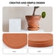 thumbnail image 4 of 5 platillos para macetas de cerámica, soportes para macetas, bandejas para macetas de jardinería, 4 of 7