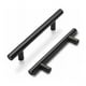 thumbnail image 1 of Tiradores de gabinete de color negro mate, tiradores de cajón de acero inoxidable de diseño elegante que realzan la estética de su cocina, resistentes y duraderos para un uso duradero, elegancia, 1 of 1