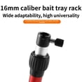 thumbnail image 6 of LICEWO Aluminum Alloy Fishing Rod Holder Replacement 3 Spikes Support Fishing Stand, 6 of 14