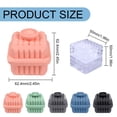 thumbnail image 3 of Large Silicone Ice Cube Tray (3 Pack),Whiskey Ice Cubes Mold,Make 2Inch Square Ice for Whiskey,Cocktails and Drinks,Premium Silicone,BPA Free, 3 of 9