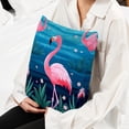 thumbnail image 6 of Flamingo Luxurious Velvet Throw Pillow Covers Set of 2 - 16x16, 18x18, 20x20 Inches - Unique Patterns - Ideal for Bed Pillow, Chair Pillow Covers, Throw Pillows for Various Occasions, 6 of 6