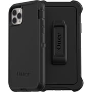 OtterBox iPhone 11 Pro Max Defender Series Case - Black, Rugged & Durable, with Port Protection, Includes Holster Clip Kickstand