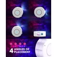 thumbnail image 5 of LED Starry Projector (White),Smart Starry Night Light Galaxy Projector,Dimmer/Voice Control/Wi-Fi/Timer,Bedroom Decoration,Gift,Christmas, 5 of 5