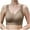 Coffee, variant on Wdgfv Seamless Jelly Bras for Women - Full Coverage Wireless Bra with Support and Lift for Older White L