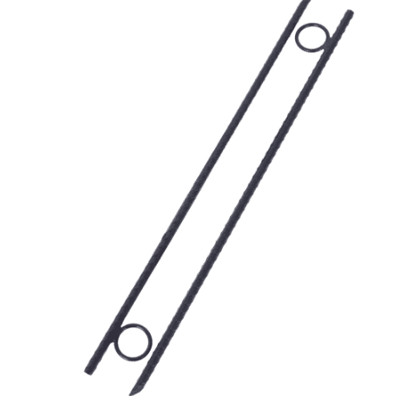 4pcs Heavy Duty Rebar Stakes 3/8"x18" with Loop for Tent Canopy