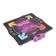 thumbnail image 4 of Alfombrilla de baile inalámbrica con Bluetooth, entrada auxiliar, música incorporada, 4 modos de juego, almohadilla de baile electrónica, juguetes de juego con micrófono para niños de 3 años o más, 4 of 15