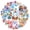 3A, variant on 35pcs-50pcs Colorful Animal Stickers Marine Life Stickers Cute Sea Creature Stickers for Laptops Phones Suitcases