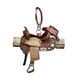 thumbnail image 2 of Llavero colgante con diseño de silla de montar de caballo, estilo vaquero, duradero y único, para regalar en coche. Estilo B, 2 of 9