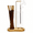 Natural, variant on Incense Holder, Hang Upside Down Incense Sticks Burner Holder Storage with Glass Ash Catcher,Ideal Gift for Meditation, Yoga, Zen, Spa & Home Room Decor (Brown)