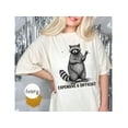 thumbnail image 2 of Expensive  Difficult Raccoon Shirt | Funny Vintage Graphic Tee for Sarcastic Humor Lovers, 2 of 10