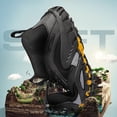 thumbnail image 4 of Zapatos Exterior Zapatos Senderismo Antideslizantes Y Transpirables Zapatos Montañismo Zapatos Deportivos Fondo Media Pantorrilla (Negro 39), 4 of 9