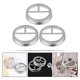 thumbnail image 2 of 3Pcs Mason Jar Toothbrush Holder Lid Stainless Steel Wide Mouth Jar Lid, 2 of 4