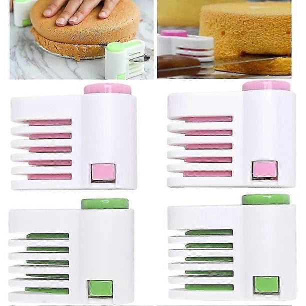 4 pieces DIY cake cutter cutting, cake cutter cake cutting aid, for 5 layers the same cutting fixato