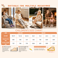 thumbnail image 5 of JOINFREE Kids Boys Girls Slippers Non-slip Fuzzy Memory Foam House Slippers, 5 of 9