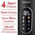 thumbnail image 2 of Brentwood 1,100-Watt 1.7-L Cordless Cool-Touch Digital Electric Kettle with Stainless Steel Interior, KT-2014DBK, KT-2014DBK, 2 of 5