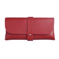 thumbnail image 1 of Red PVC Leather Glasses Case 16.50X8.00X2.30CM for Eye Glass Pouch 1Set, 1 of 8