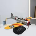 thumbnail image 1 of Modelo de avión a escala 1/72, avión de de aleación fundido a presión con base de exhibición, ideal para cafeterías, dormitorios, estanterías, 1 of 10