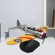 thumbnail image 1 of Modelo de avión a escala 1/72, avión de fundición a presión con soporte, modelo de coleccionable, caza biplaza para oficina, estantería, cafeterías,, 1 of 8