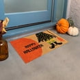 thumbnail image 4 of CasaChic Happy Decorative Doormat, Pumpkin Ghost Witch Candy Patterned, Halloween Fall Party Floor Mat, Home Indoor Outdoor Welcome Mat, 4 of 7