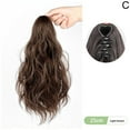 thumbnail image 6 of Curly Ponytail Extensions Hairpiece Made of High Temperature Line, 40CM and 25CM Length, Easy to Use and Wear, 6 of 9