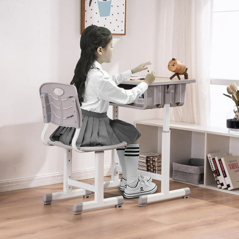 Childrens desk and chair set clearance walmart