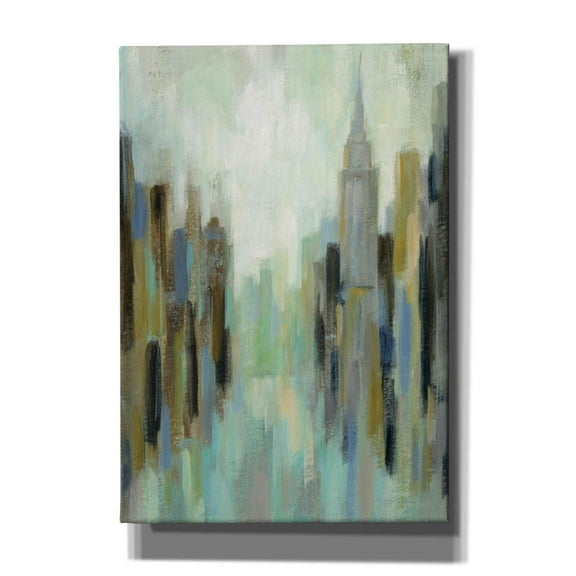 Epic Graffiti 'New York Morning II' by Silvia Vassileva, Canvas Wall Art, 18"x26"