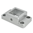 thumbnail image 4 of Channel System Fixed Base, Wide Use Square Aluminum Profiles Connector  for Track, 4 of 7