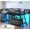 Black, variant on Anyhave Low Loft Bed Twin with 7 Storage Drawers Bookcase LED Lights 14" Guardrail Inclined Ladder Under-Bed Play Space Steel Slat Support Black
