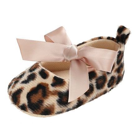 

Cathalem Boys Shoes Toddler Size 6 Girl Baby -slip Print Soft Toddler Tie Cute Shoes Leopard Baby Baby Boy Shoes 18-24 Months Coffee 12