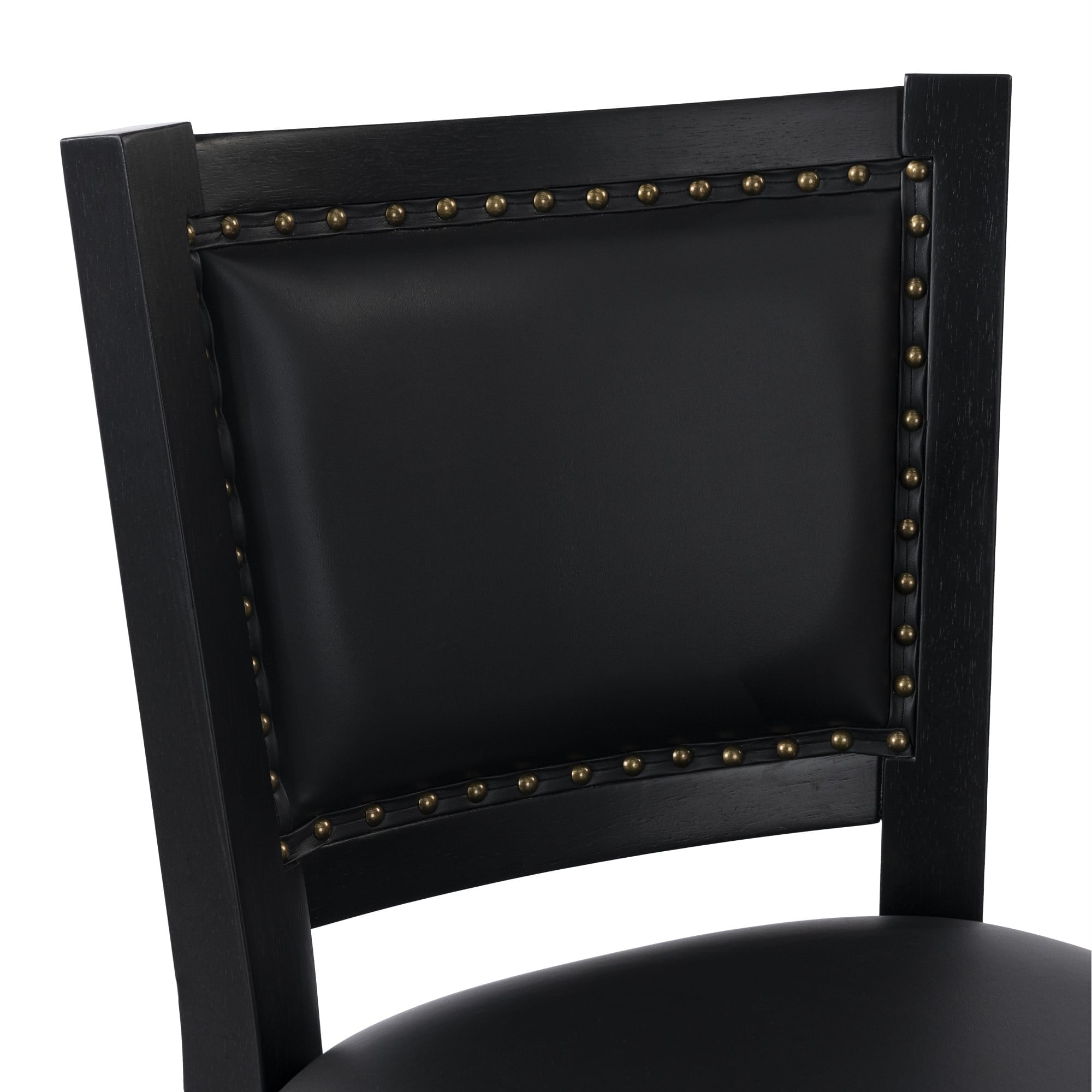 Boraam Broadmoor Bar Height Swivel Stool - Black