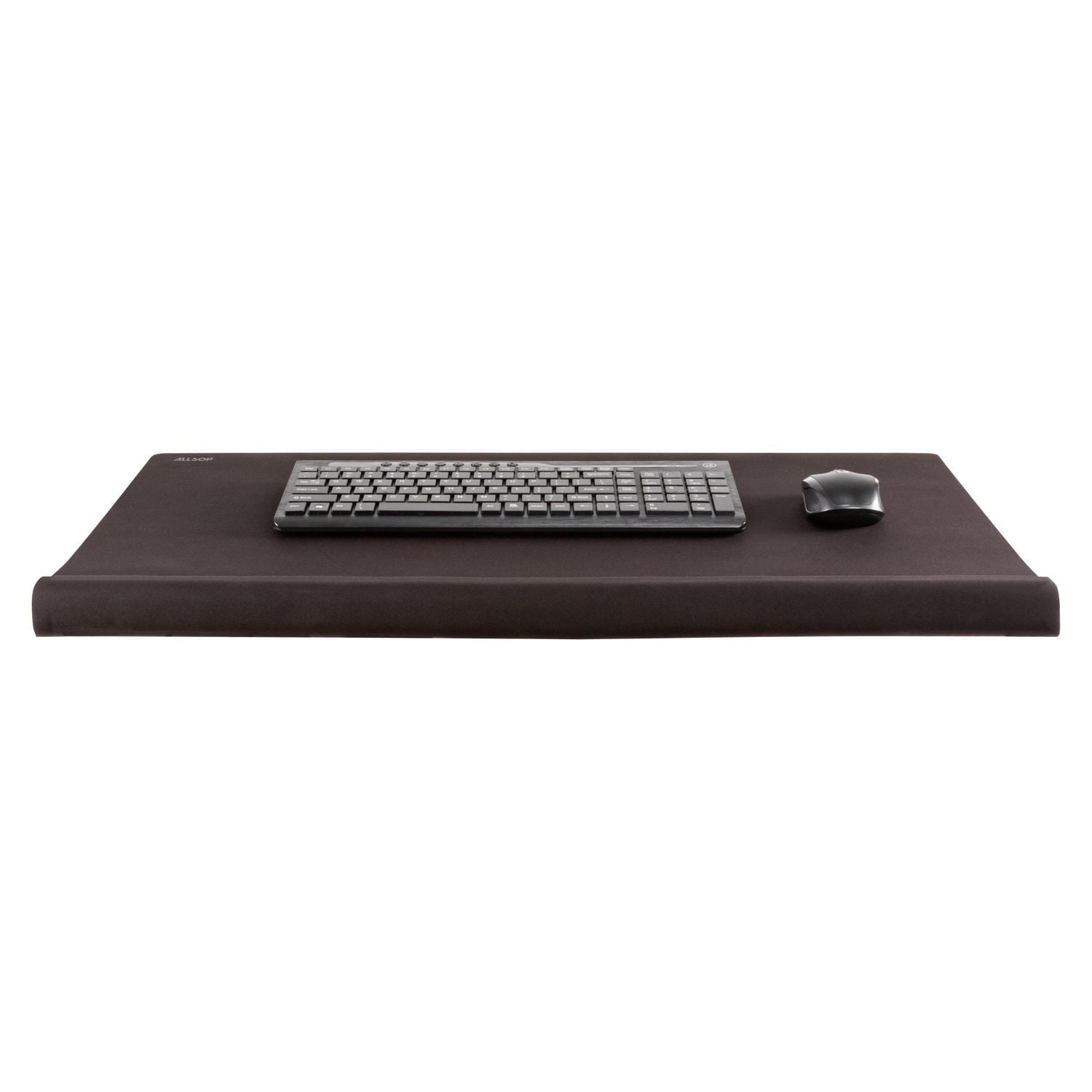 Allsop ErgoEdge Deskpad with Wrist Rest - Black