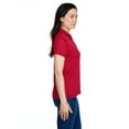 thumbnail image 3 of Team 365 Women's Command Snag Protection Polo Red Medium, 3 of 3