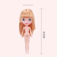 thumbnail image 5 of Vinyl Doll Lifelike Soft Silicone Dolls With Removeable Joints Body Make-up Princess, 5 of 9