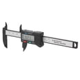 thumbnail image 4 of Escala Vernier, Calibrador De Pantalla LCD De Fibra De Carbono De Plástico Escala Vernier Calibrador Electrónico De 0-100 Mm Para Proporcionar Lecturas Precisas ANGGREK Digital Caliper, 4 of 8