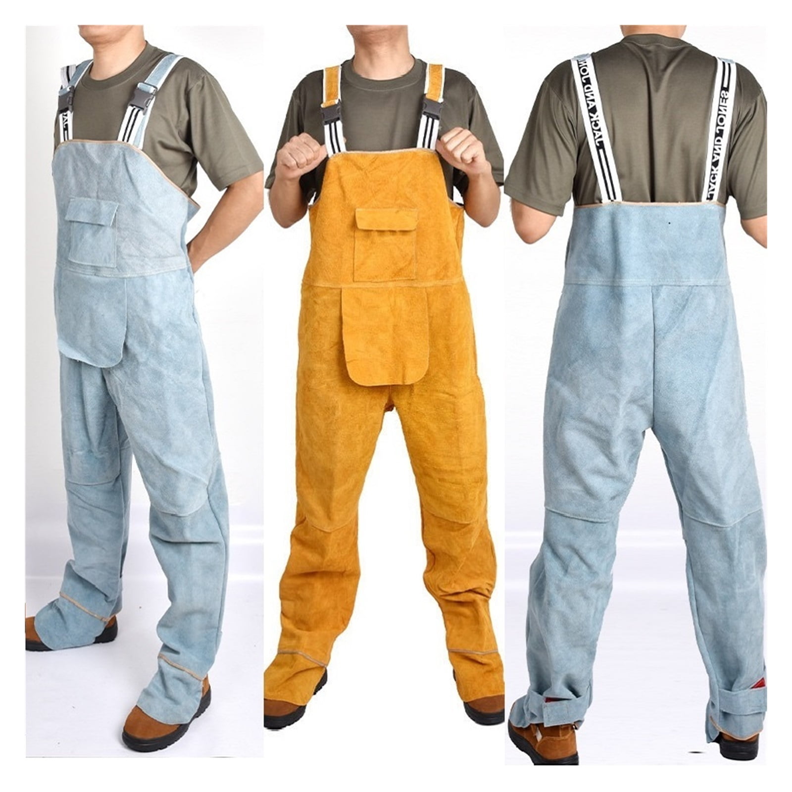 Welding Clothing Mens Bib Overalls Safety Coverall High