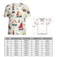 thumbnail image 2 of Nautical Sailboats Lighthouses-2 Women's Short Sleeve T-Shirt Crew Neck Casual Summer Trendy Loose Fit Tops, 2 of 7