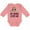 Mauve, variant on Inktastic Mema Loves Me Girl Owl Girls Long Sleeve Baby Bodysuit