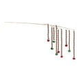 thumbnail image 2 of Melrose International Hanging Sleigh Bell Branch (Set of 2), 2 of 3